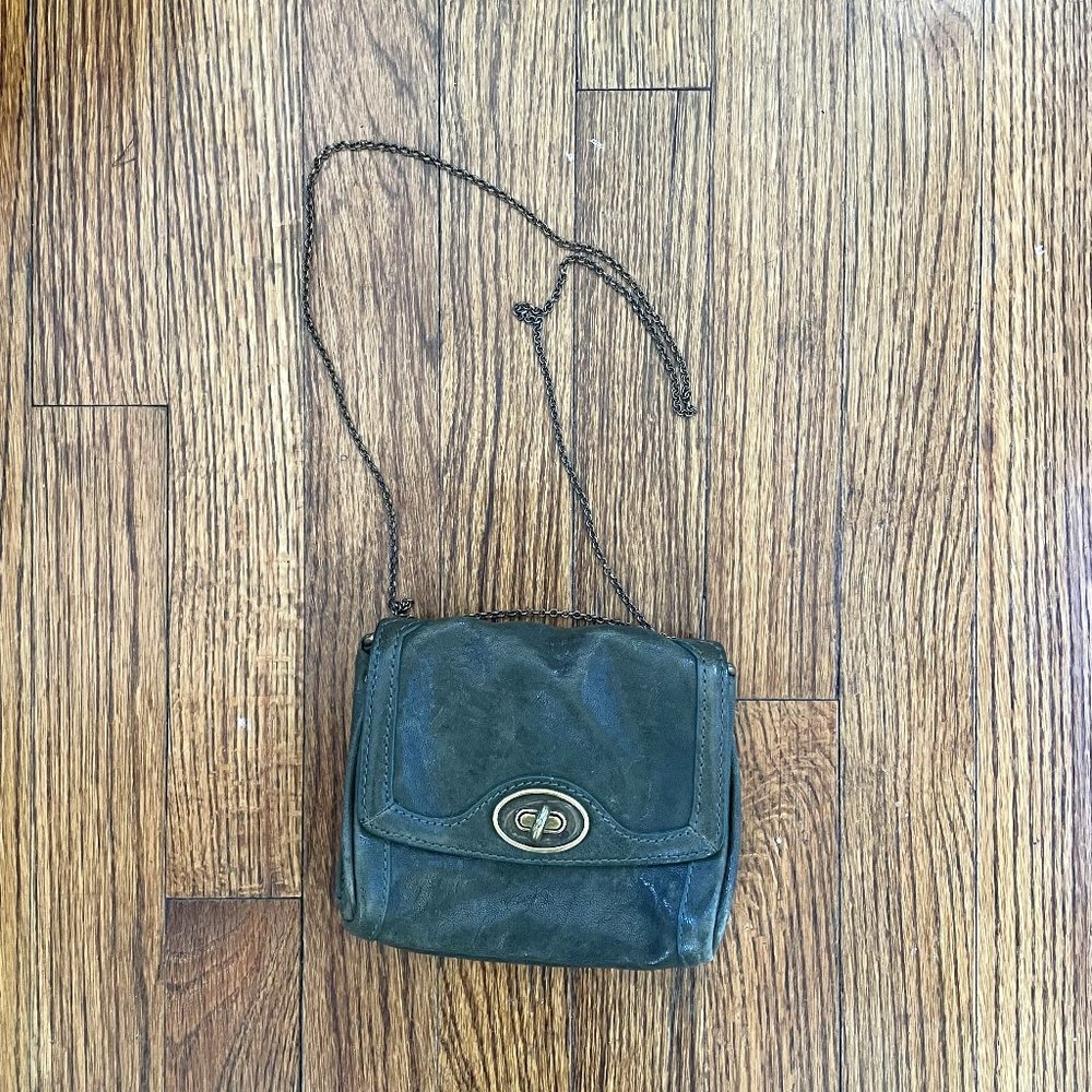 Small Green FOSSIL Leather Purse